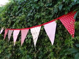 Bodenseewellen Bunte Wimpel Fur Den Garten Wimpelgirlande Girlanden Wimpelkette