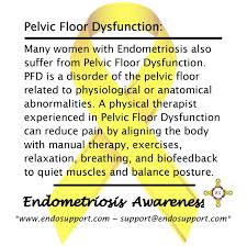 Pelvic Floor Dysfunction Many Women With Endometriosis Also Suffer From Pelvic Floor Dy Pelvic Floor Dysfunction Endometriosis Surgery Endometriosis Awareness