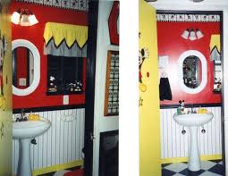 Great theme for shared bedrooms. Mickey Mouse Bath Paint Novocom Top