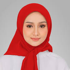 Tudung Bawal Sulam Biku Sulaman SARI Cotton Voile Japan Export Bidang 45