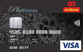 There will be rm 1.00 for late payment fee per card. Bolehcompare Ambank Platinum