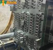 China 96 cavity bottle embryo mold needle valve air seal ...