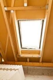 If trusses were used then a vaulted ceiling would be cost prohibitive. How To Install A Skylight Hometips Com Diy Skylight Skylight Skylight Kitchen