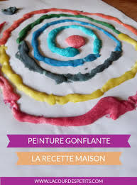 Peinture Gonflante Nos Tests De Recettes Ultra Simples La Cour Des Petits En 2020 Peinture Gonflante Comment Faire De La Peinture Activite Halloween Maternelle