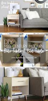 Diy Mid Century Modern Side Table Home Made By Carmona To that end, i started my build by drilling 3 pocket holes in both ends of the 30 ½ board. diy mid century modern side table