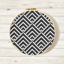 Quick view halloween boo buttons #5 partial kit (cross stitch) $39.49. Set Of 3 Abstract Geometric Cross Stitch Patterns Modern Pdf Xstitch Sampler Easy Psychedelic Embroidery Scandinavian Pattern In 2021 Cross Stitch Geometric Scandinavian Cross Stitch Patterns Cross Stitch Patterns