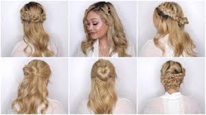A fancy updo is great for an evening out, but there are quite a few easy there are plenty of simple updo hairstyles for long hair. Easy Valentine S Day Hairstyles Youtube