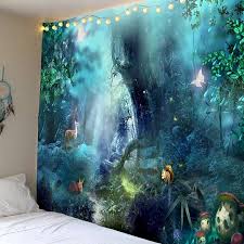 Earn $3.90 (10%) back in rewards 1 on this item on this item with a pottery barn credit card. Home Living Tapestry Scienne Wiszace Gobeliny Koc Scienny Wall Art Dekoracje Scienne Dekoracje Drzewo Lesne Blekitne Niebo Pochmurne Dekoracje Scienne Z Gobelin In 2021 Wall Tapestry Blanket On Wall Tapestry Wall Hanging