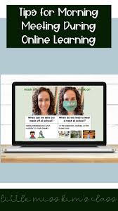 Tips For Morning Meeting During Online Learning In 2020 Online Learning Special Education Resources Morning Meeting