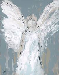 Angel Watching Over You Fine Art By Deann Angel Artwork Angel Pictures Angel Painting