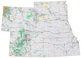 All efforts have been made to make this image accurate. Usda Forest Service R2 Rocky Mountain Region Regional Map
