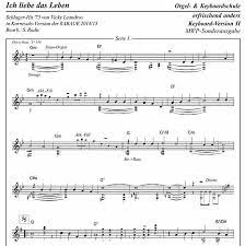 Jun 13, 2021 · nein, ich glaube nicht f#m e a doch was bringt der schmerz, wenn er dich und mich zerstört chorus 1 a lieben und leben c#m den anderen und mir auch mal verg?ben f#m verletz?n kann nur, wer wirklich liebt d es gewinnt nur, wer liebe lebt a lieben und leben c#m das glück verlangt auch hier und da mal tränen f#m gefühle sind da, um zu. Ich Liebe Das Leben Rabaue Vicky Leandros Musiknoten Gm Seq Style Mp3
