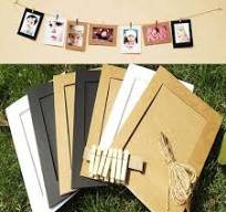 7 stks/partij 7 inch Vintage Frame foto DIY fotolijsten voor ...