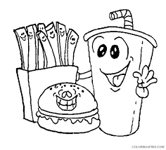 Check spelling or type a new query. Food Coloring Pages For Kids Coloring4free Coloring4free Com
