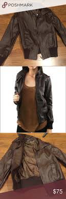 Chocolate Leather Jacket Leather Jacket Jackets Chocolate Leather