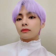 Purple Hair For Tae What Do You Think Bts V Taehyung Purple Kim