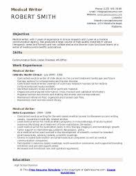 The medical assistant resume template can play a significant role in highlighting the various aspects, which are essential for creating the most professional resume. Medical Writer Resume Samples Qwikresume