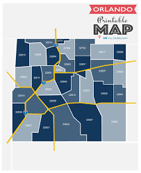 Zip Code To Orlando Florida Orlando Fl Zip Code Map [Updated 2022]
