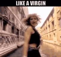 Like A Virgin Madonna GIF - Like A Virgin Madonna 80s Music ...