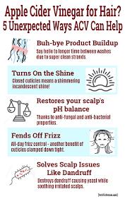 Following is the recipe plus more tips to use acv for hair growth, dandruff plus more other benefits and possible side effects. 9 Surprising Ways Apple Cider Vinegar Helps Your Hair