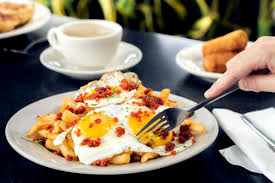 Porcentaje de valores diarios basado en una dieta de 2. Sergio S Restaurant On Twitter Huevos Estrellados Broken Sunny Side Up Eggs On French Fries Chorizo