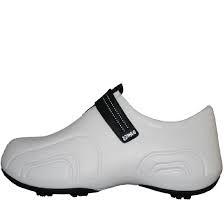 Mens Ultralite Golf Shoes White With Black Products