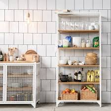 Clatri Regal Bucherregal Kuchenregal Im Industrial Stil Weiss Metall Und Holz Ebay Regal Regal Kuche Bucherregal