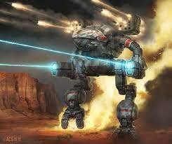 battletech mad cat mech war machine big robots