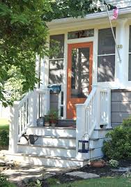 Front Door Landing Idea Steps Ideas Front Porch Steps Front Porch Design Small Front Porches Designs