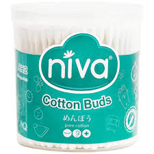 Tăm Bông Niva Hũ Xoay 200 Que Nhựa Ah2 - Nhà Thuốc Long Châu
