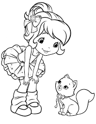 Coloring pages strawberry shortcake and friends | coloring. Custard Coloring Pages Coloring Pages Blog Order