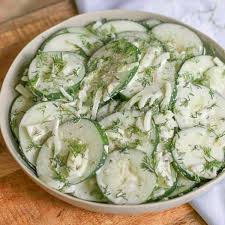 Creamy cucumbers with miracle whip. Fresh Creamy Dill Cucumber Salad With Mayonnaise