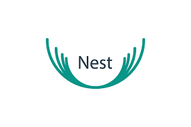 Download Nest Logo Design Vector Isolated Graphic By Vectoryzen Creative Fabrica SVG Cut Files