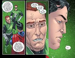 Guy Gardner Parleys With Superman (Injustice Gods Among Us)