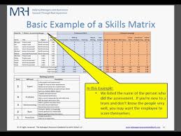 Increase the efficiency of your team today and save your organisation £1000s in underutilised resource! How To Make A Skills Matrix For Your Team Youtube