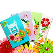 Create & design greeting cards to print or send online as ecards. Card Making Kits Diy Handmade Greeting Card Kits For Kids Christmas Card Folded Cards And Matching Envelopes Thank You Card Art Crafts Crafty Set Gifts For Girls Boys Buy Online In Sweden
