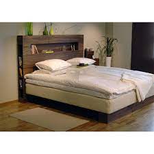 Pin By Danielle Dulski Wilkinson On Bedroom Headboard With Shelves Remodel Bedroom Apartment Interior