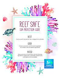 We ended up buying badger brand and love it. Reef Safe Sun Protection