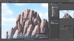 Check spelling or type a new query. Photoshop Painting Mountain Cliff Youtube