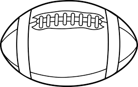 Add to favorites football svg, football frames svg, monogram frame svg, digital download/cricut, silhouette, glowforge (includes 6 svg/png/dxf file formats). Image Of Football Outline Clipart Helmet Wikiclipart