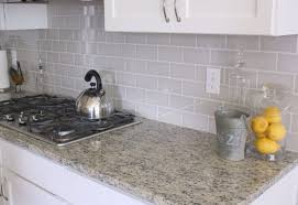 Light Grey Subway Tile Backsplash Light Grey Backsplash Grey Subway Tiles Subway Tile Backsplash Kitchen