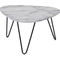 Rectangular top is made of high quality marble. 279 00 For Trevi Real Marble Coffee Table White Deal Direct Co Uk