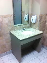 Ada counter height cannot exceed 34 from finished floor. Ada Bathroom Vanity