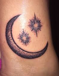 Never Land Tattoo Second Star To The Right And Straight On Till Morning Symbol Of Childhood Immortality And Never Wan Tattoos Ankle Tattoo Moon Tattoo