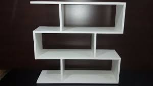 Biblioteca De Apoyo Cubo Minimalista Estante Repisa 18mm 2 510 00 Estanteria Estante Muebles Para El Hogar