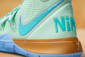 Kyrie irving is preparing to release a new set of colorways for his latest signature shoes with nike, and the theme with this collection, in addition to the rocko's modern life reboot arriving this summer, it's looking like kyrie irving's spongebob squarepants pack, featuring the kyrie 5 and kyrie low 2. Kyrie Irving On His New Nike X Spongebob Shoes And The Best Basketball Players In Bikini Bottom Gq