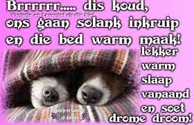 brrr dis koud soete drome afrikaans goeie nag drome