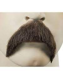 Walrus Human Hair Fake Mustache Fake Mustaches Walrus Mustache Beard No Mustache