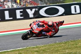 Mugello Italy 1 June 2019 Italian Ducati Team Rider Andrea Dovizioso In Acti Ad Italian Ducati Team Mugello Italy Ad Ducati Motogp Rider
