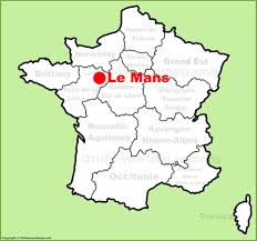 + le mansle site de la ville du mans. Le Mans Location On The France Map